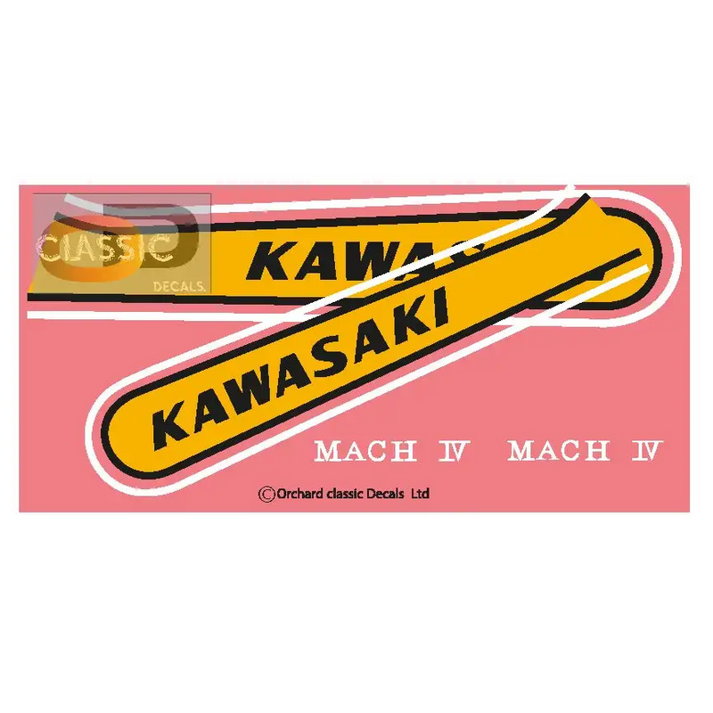 7: Kawasaki H2B 750 Candy Gold Model - Gold - Decals
