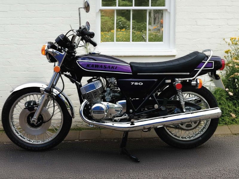 Kawasaki H2C 750 Purple