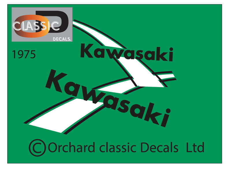 KAWASAKI KD 125 Decal