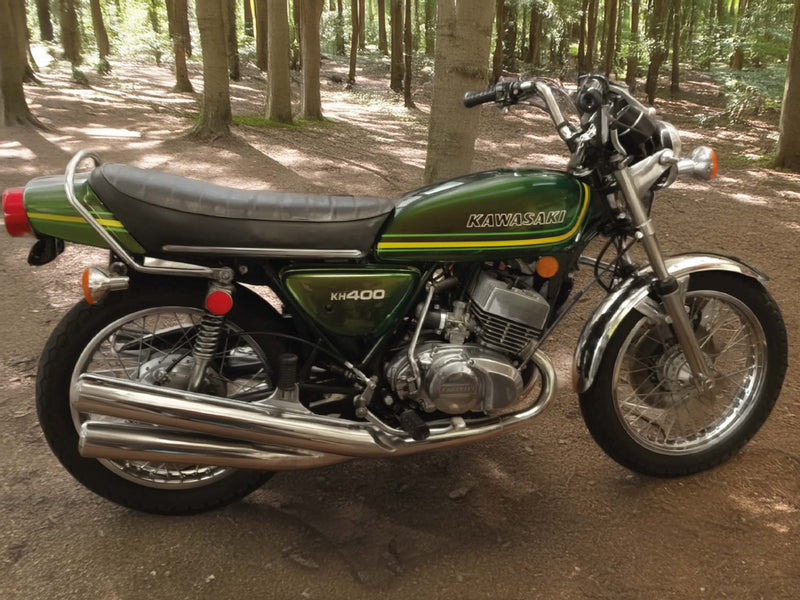 Kawasaki kh400 A3 Candy dark Green