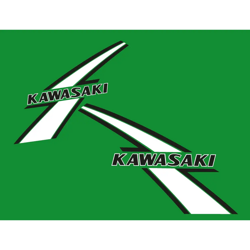 Kawasaki KX 125 A3 Tank decal set - Vehicle Decals