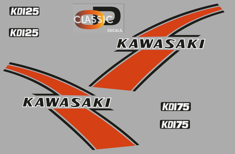 Classic Kawasaki KD: 1976/77 KD 125 A2,A3/175 A1, A2