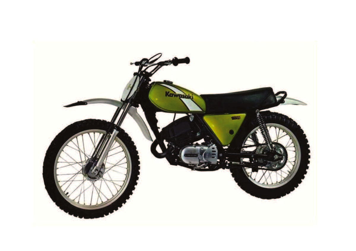 KAWASAKI KD 125 Decal