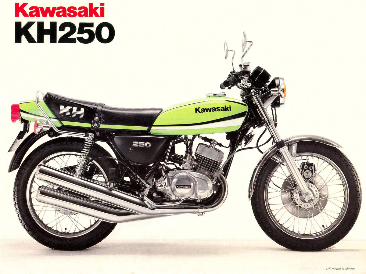 Kawasaki KH250 B5 LIME GREEN