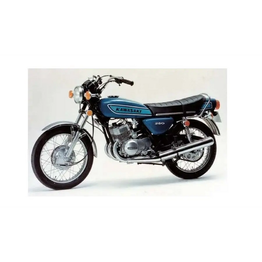 2: KAWASAKI 1975 S1C 250 - BLUE - Decals