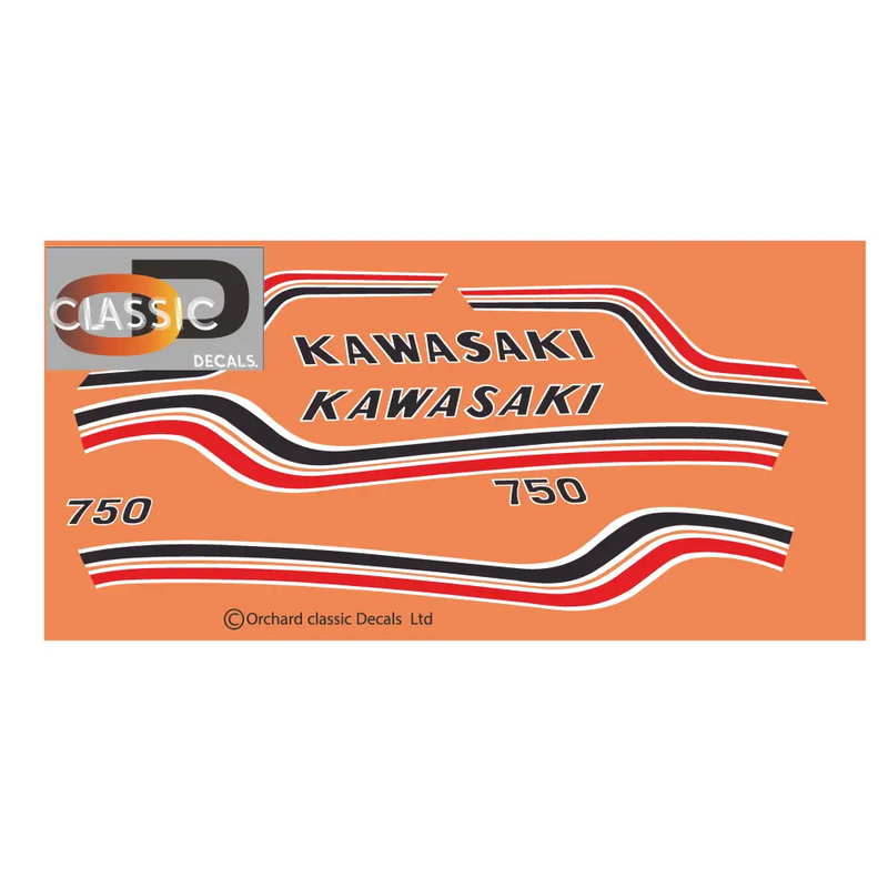 7: Kawasaki H2 750 CANDY GOLD - Gold - Decals