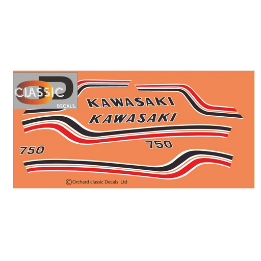 7: Kawasaki H2 750 CANDY GOLD - Gold - Decals