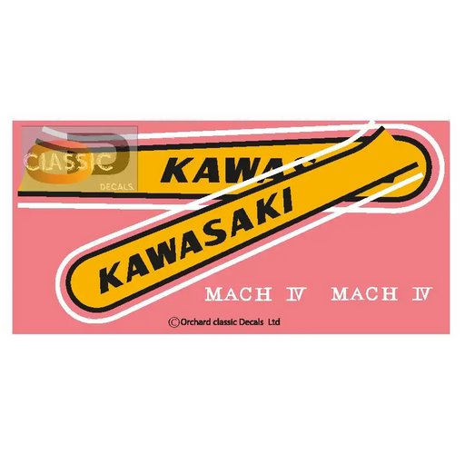 7: Kawasaki H2B 750 Candy Gold Model - Gold - Decals