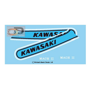 7: Kawasaki S3 400 Decal set Blue - blue - Decals