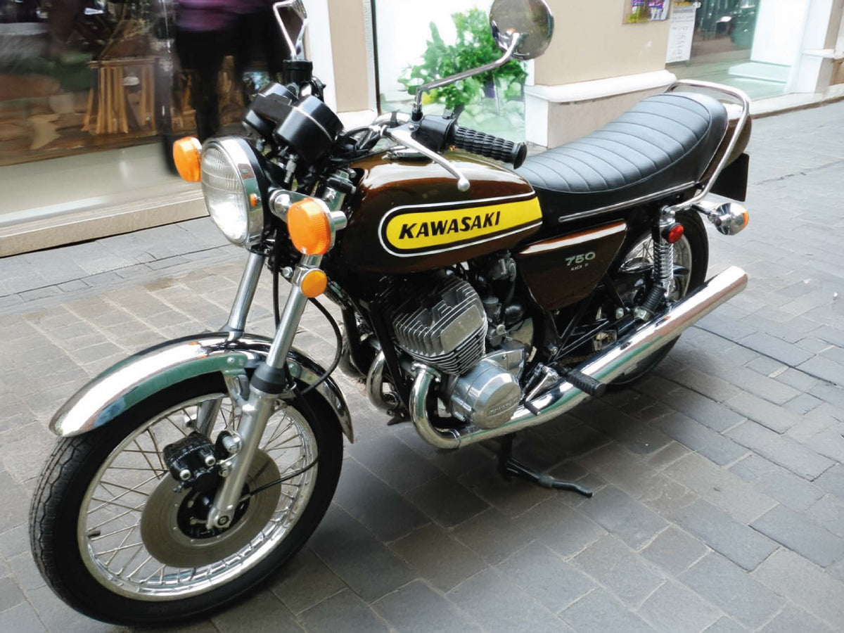 7: Kawasaki H2B 750 Candy Gold Model