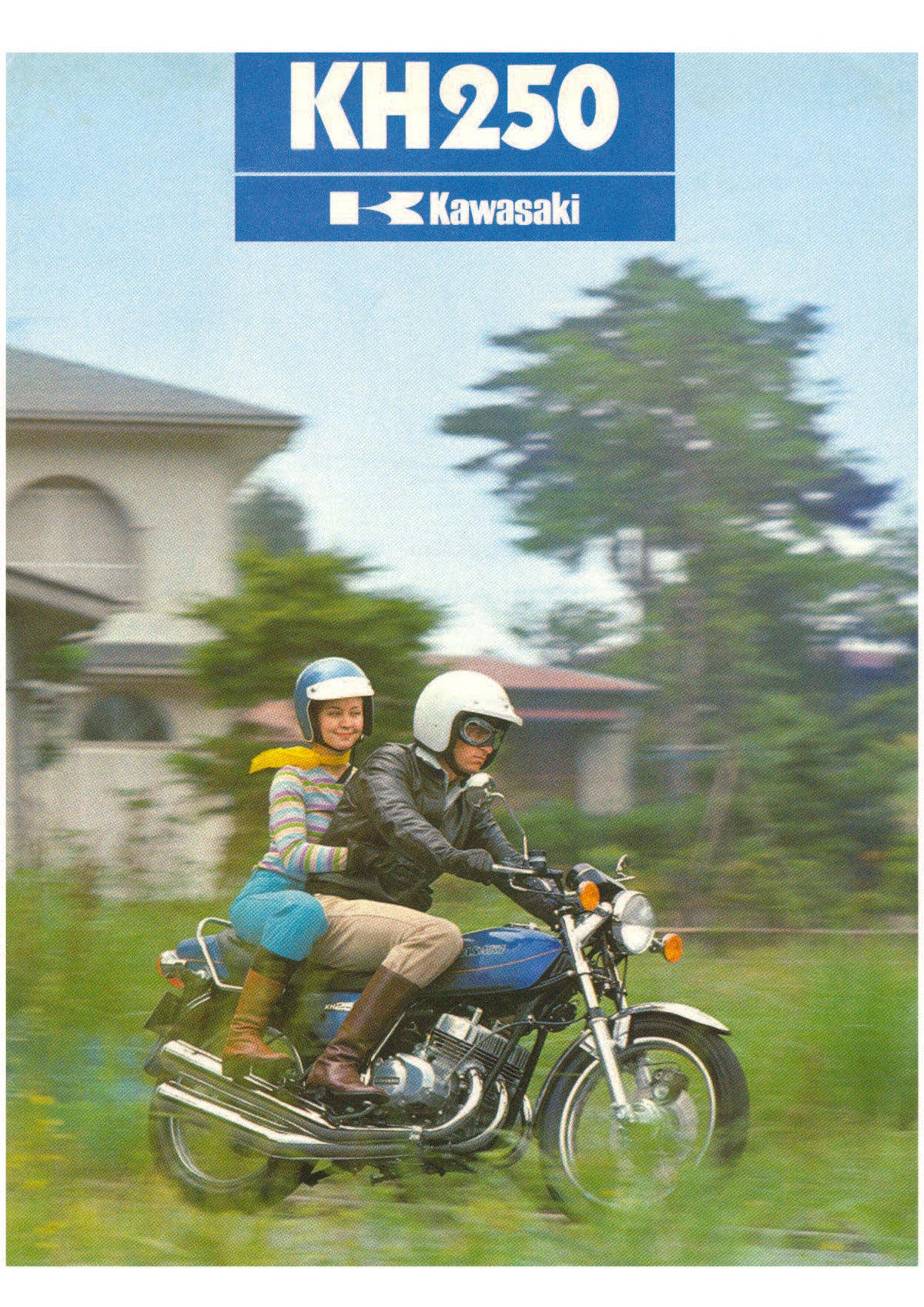 Kawasaki KH250 B2 Orient Blue