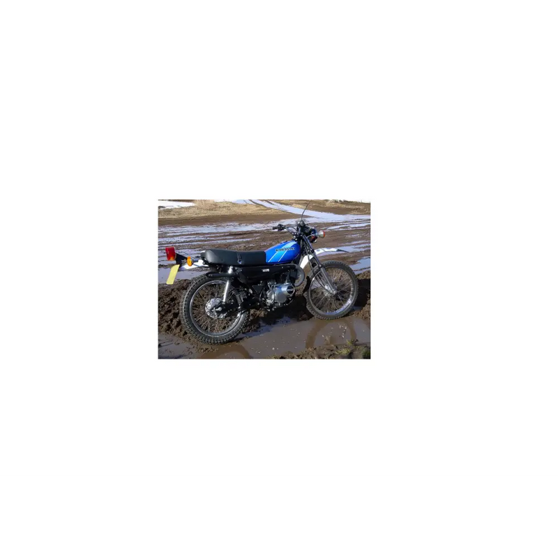 KAWASAKI KE 125/175 Blue Gradient decal decal - Blue - Vehicle Decals