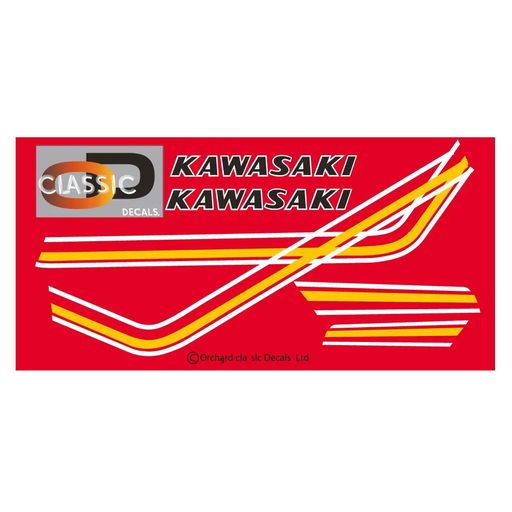 Kawasaki KH250 A5/B1 Red colour-way - Red