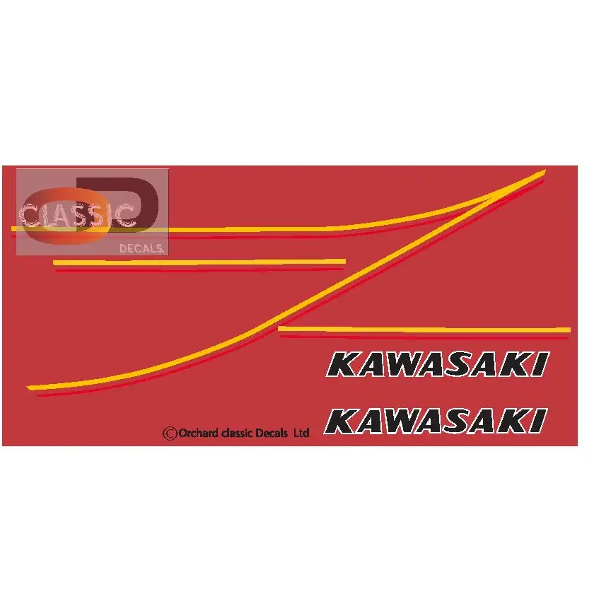 Kawasaki KH250 B2 Wine Red Colour scheme - wine red scheme