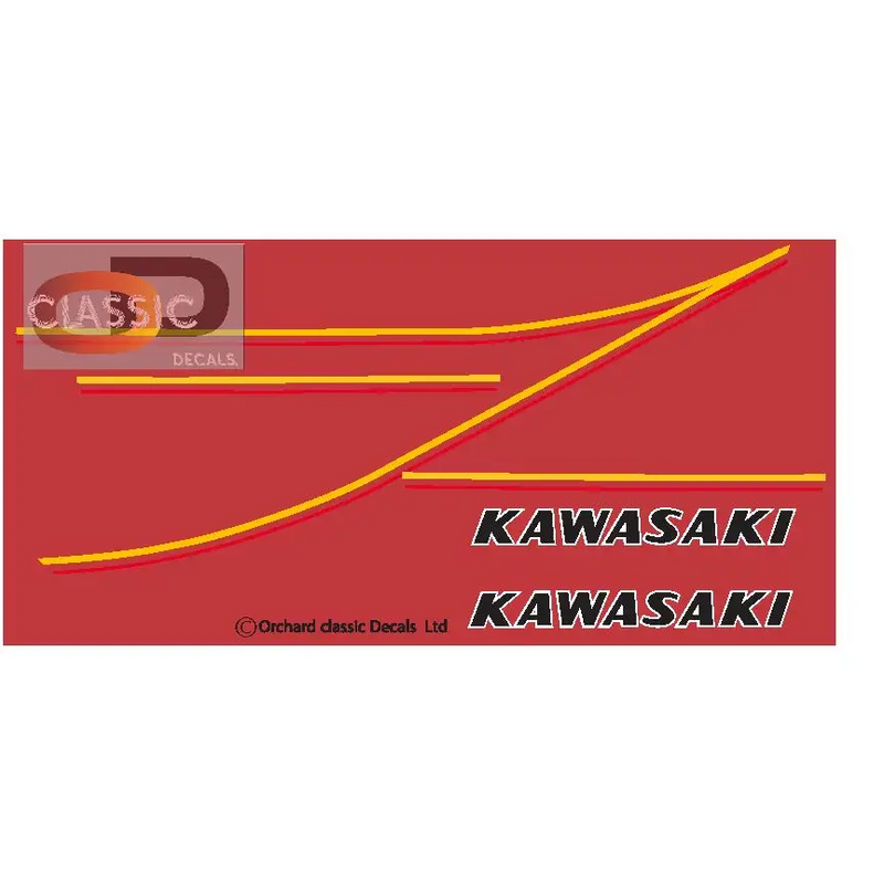 Kawasaki KH250 B2 Wine Red Colour scheme - wine red scheme