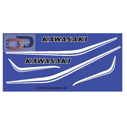 Kawasaki KH250 B3 CANDY COBALT BLUE - Blue