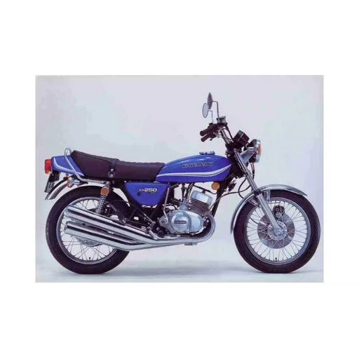 Kawasaki KH250 B3 CANDY COBALT BLUE - Blue