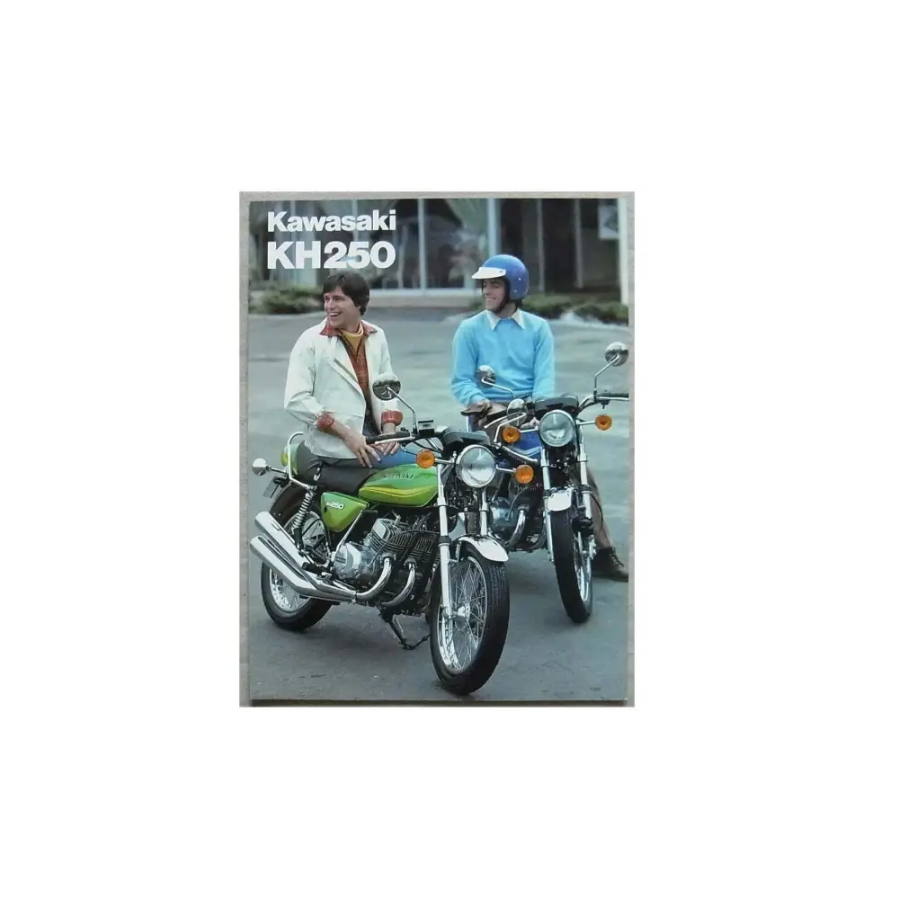 Kawasaki KH250 B3 CANDY LIME GREEN - Yellow