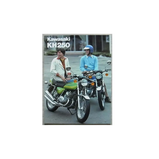 Kawasaki KH250 B3 CANDY LIME GREEN - Yellow