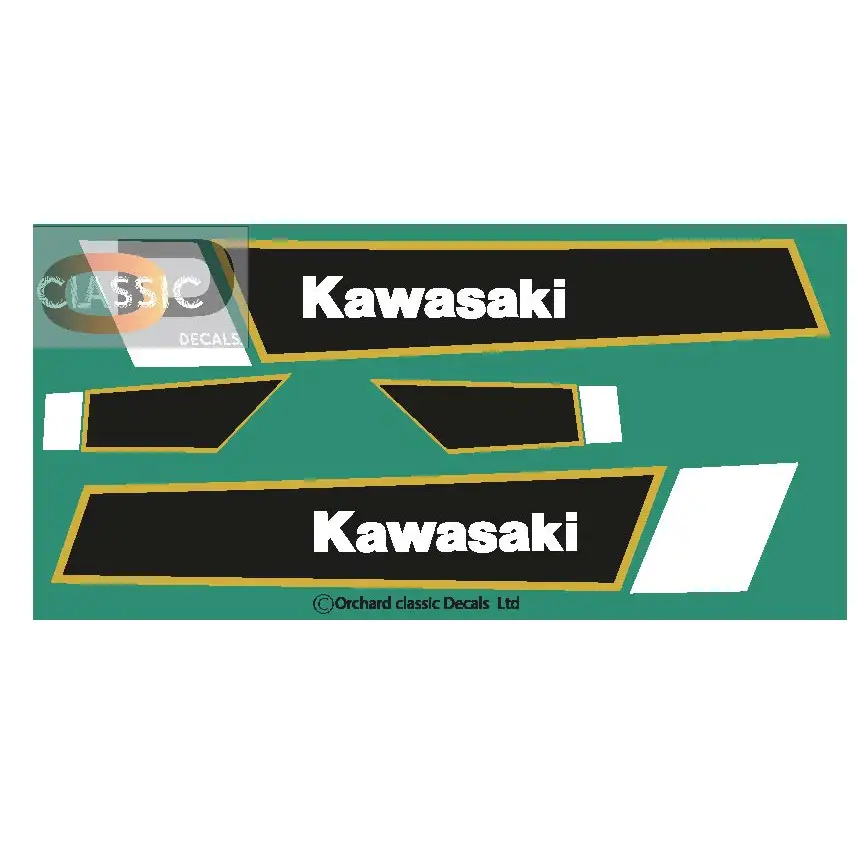 Kawasaki KH250 B4 CANDY GREEN - Green