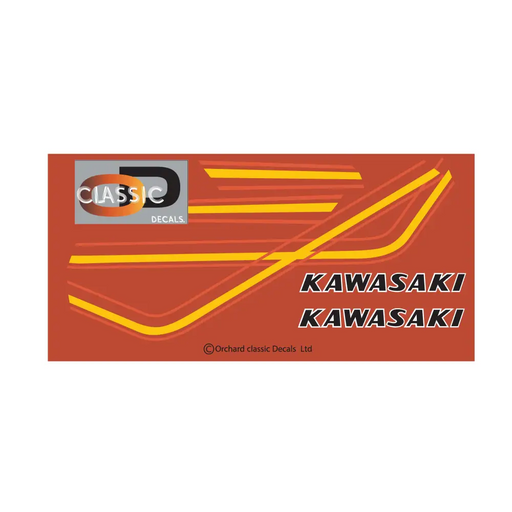 Kawasaki kh400 A3 Orange - Orange