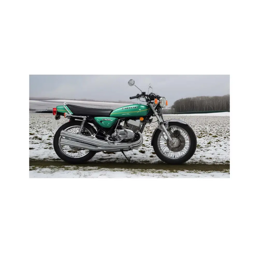 Kawasaki kh400 A4 Candy Emerald Green - Green