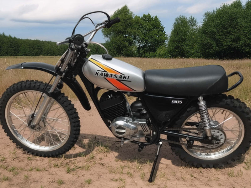 Classic Kawasaki KD: 1976/77 KD 125 A2,A3/175 A1, A2
