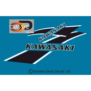 KE100 1975-1976. Black - Black - Decals