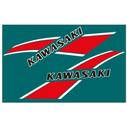 KE100 1975-1976 Blue tank model - Red - Decals