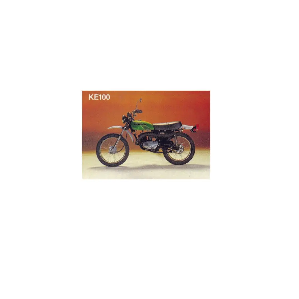 KE100 1975-1976.green Gradient decal - green - Decals