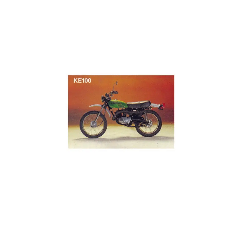 KE100 1975-1976.green Gradient decal - green - Decals