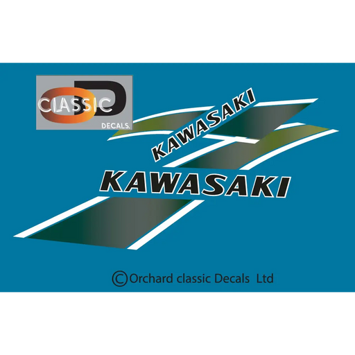 KE100 1975-1976.green Gradient decal - green - Decals