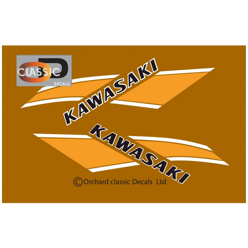 KE100 1975-1976. Mustard decal - Mustard - Decals