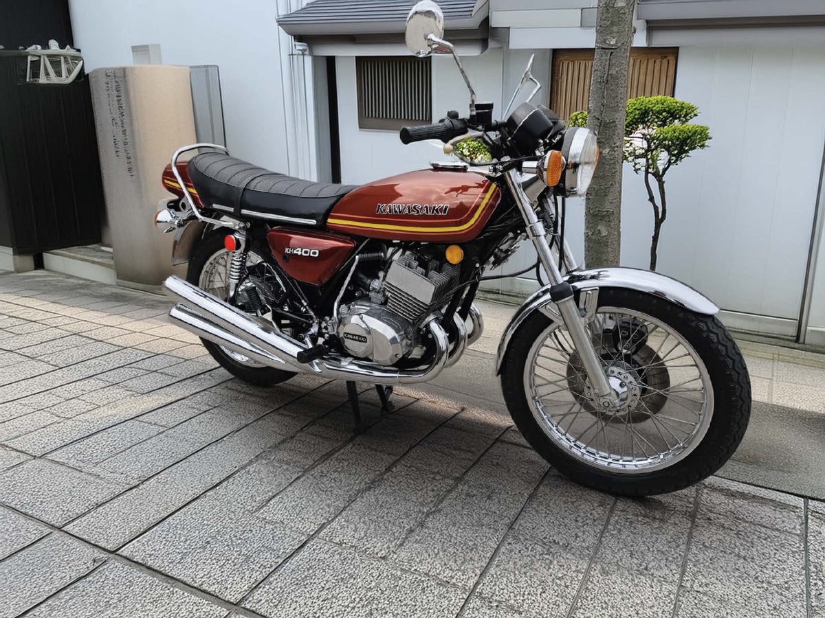 Kawasaki kh400 A3 Orange